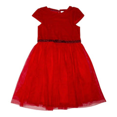 Fest Klänning från KappAhl - Storlek 122 - Röd