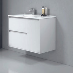 Mueble de Lavabo suspendido TAGUS - 80 cm de ancho - Entorno baño