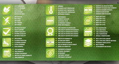 SIMPUR LOW COST mattress Anti Stress Therapy Carbon all size height 19 cm natural fibers 3D fabric with Airfresh system high density memory foam mattresses 90x190 135x190, 150x190