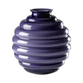 VENINI Vaso Deco Viola in Vetro Soffiato di Murano 707.10