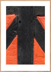 Plakat med bindingsværk