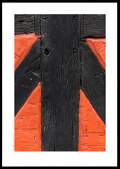 Plakat med bindingsværk