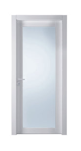 Porta da interni 1 anta battente BIANCO HD VETRO