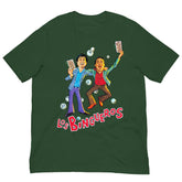 camiseta los bingueros andres pajares fernando esteso en color verde botella