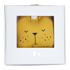 Fabelab Rassel zum Aufhängen Bär Honey Verpackung