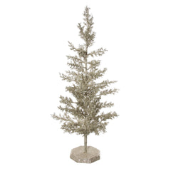 Shishi Glitter juletræ - silver - 70 cm