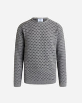 Hugo Knit - Light grey/black - Munk Store