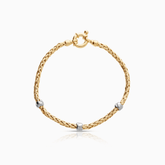 Gold bracelet 6.60g 18K gold