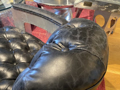 Sessel Aircraft, Ledersessel schwarz, Sessel Silber-schwarz, Sessel Chesterfield schwarz