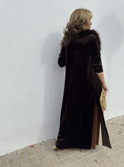 KIMONO TERCIOPELO LARGO