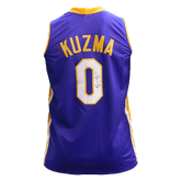 Kyle Kuzma Autographed Purple Pro Style Basketball Jersey JSA - RSA