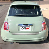 Ladekantenschutz Stoßstangenschutz für Fiat 500 500C 2007-2024 Chrom Gebürstet