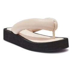 OPHELIA6 PADDED TOE POST FLAT SANDAL