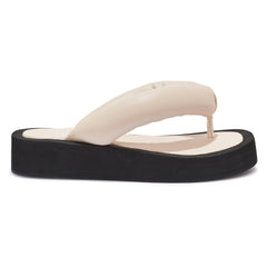 OPHELIA6 PADDED TOE POST FLAT SANDAL