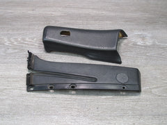 90-96 Nissan Z32 300ZX 2+0 Set of 2 Left Door Window Track Trim Cover Panel OEM