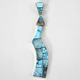 Persian Turquoise Lightning Pendant by Na Na Ping - Garland's