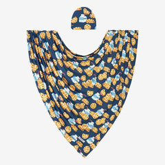 Posh Peanut Milk & Cookies Swaddle & Beanie Set, Posh Peanut, Milk & Cookies, Posh Peanut, Posh Peanut Infant Swaddle & Beanie Set, Posh Peanut Retailer Exclusive, Posh Peanut Swaddle, Posh P
