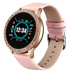 Reloj inteligente LIGE para mujer con monitor, seguidor Fitness de frecuencia cardíaca y presión arterial