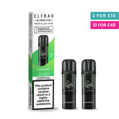 Spearmint - Elf Bar 600 Pre-Filled Pods