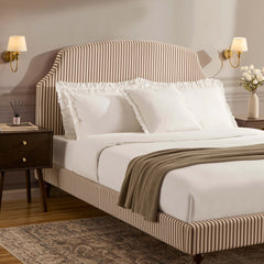 Surrey Bed Frame - Chocolate Stripe - DUSK