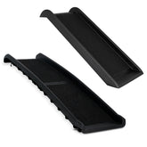 Hunderampe in zwei verschiedenen Größen aus Kunststoff nebeneinander