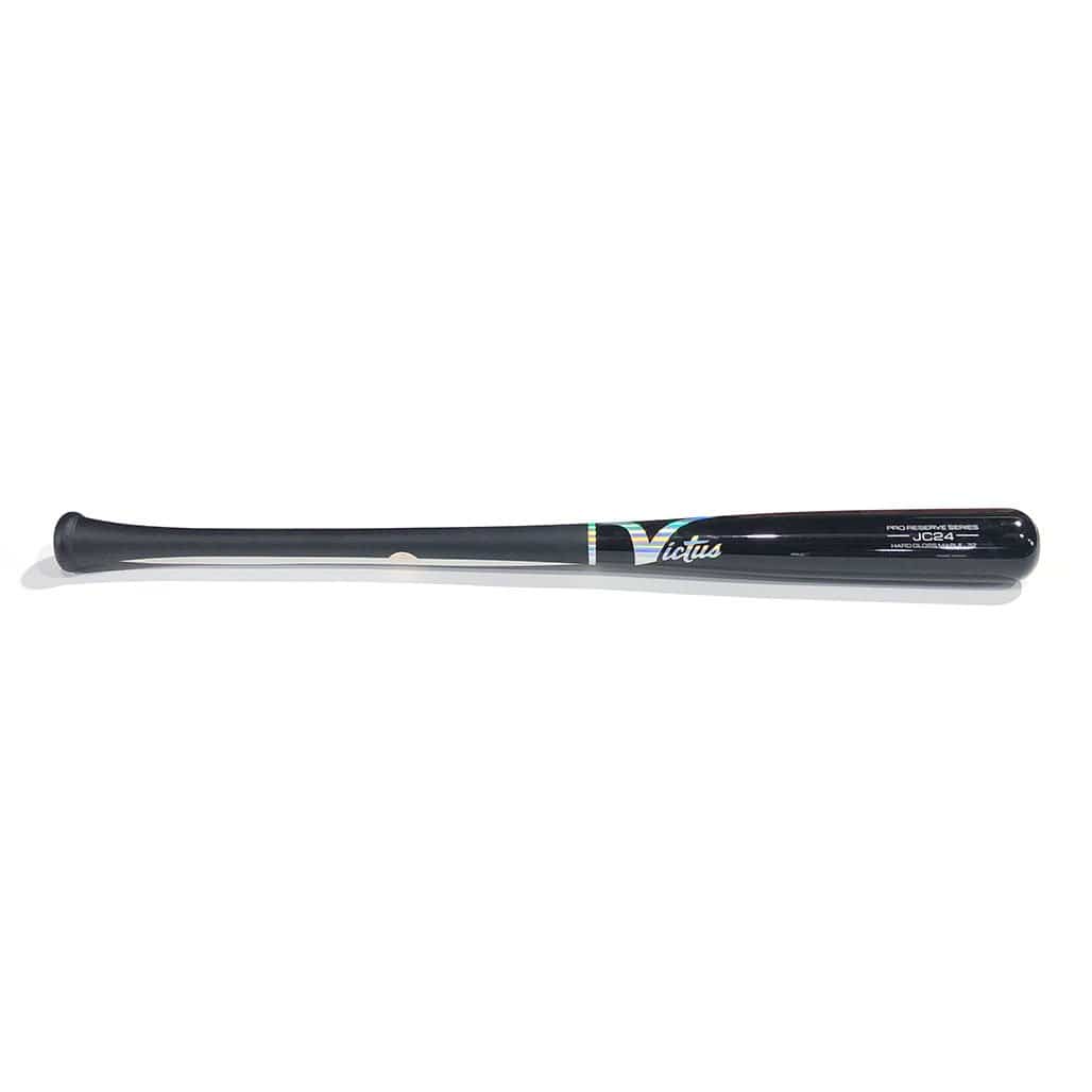 Victus Playing Bats Matte Black | Black | Holographic / 32" / -4 Victus JC24 Pro Reserve Wood Baseball Bat | Maple