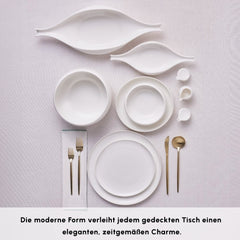 Karaca Earth Collection Clay 55-teiliges 12 Personen Geschirrset