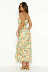Zesty Fresh Maxi Dress Orange