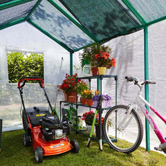 Serra da Giardino a Casetta in PVC con Telo Rama Bucaneve Verde