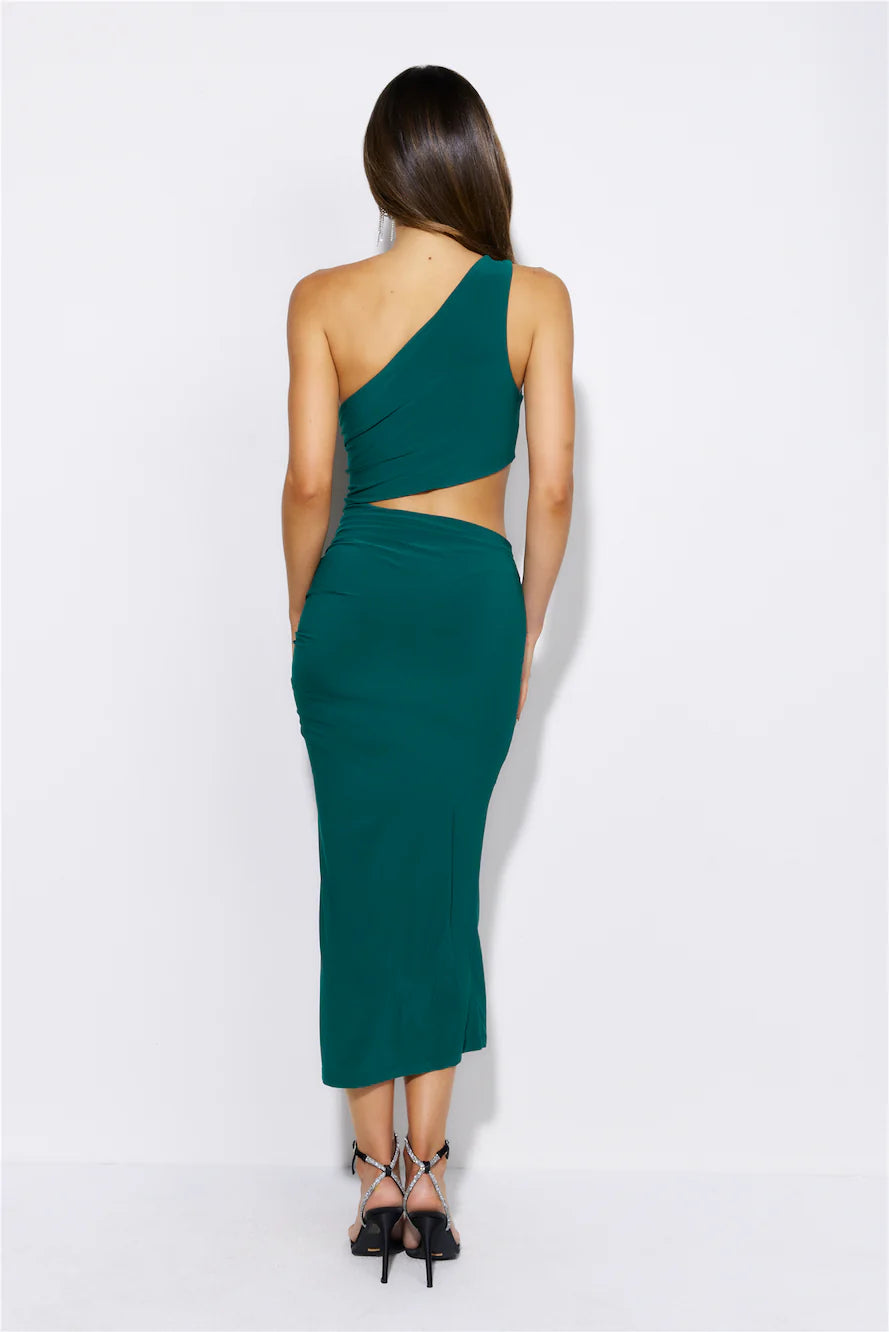 Dream Mind Midi Dress Teal