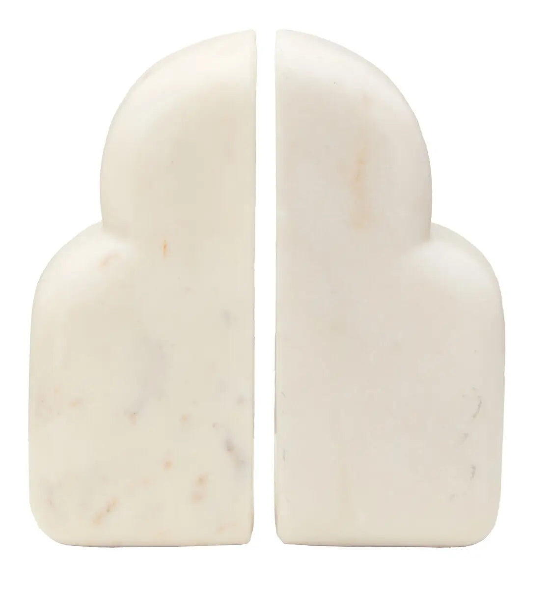 Wave Marble Bookends