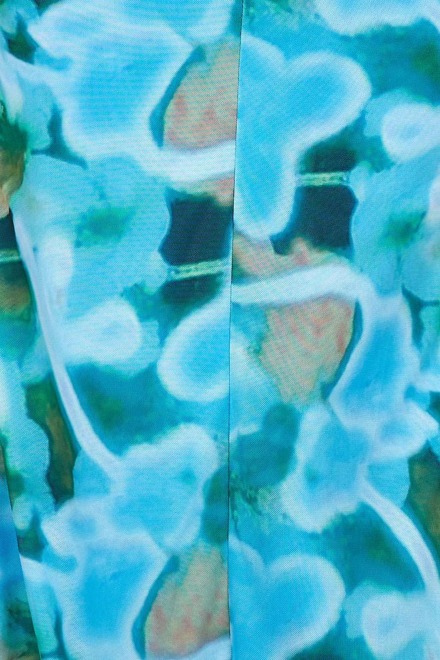 Vivid Colors Maxi Dress Blue Crush