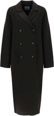 040 TOTEME  OVERSIZED DOUBLE-BREASTED WOOL COAT