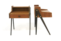 Comodini design svedese vintage anni 60 [sw27564] misure L.43 H.58 P.34