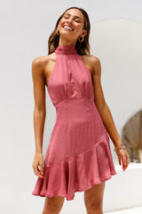 Looking Cute Dress Rose