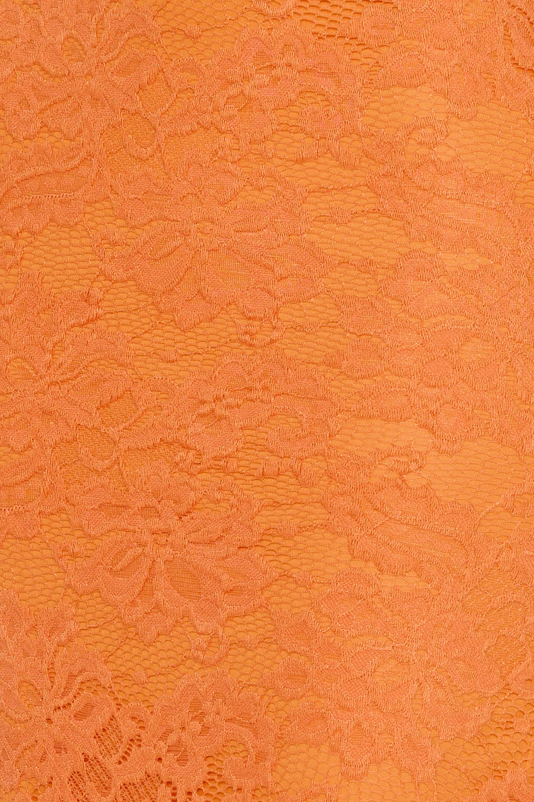 Soft Sweet Lace Maxi Dress Orange