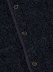 Universal Works Alvar Fleece Lancaster Gilet Navy