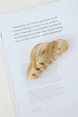 Lavina Claw Clip Natural