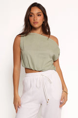 Zara Top - Sage Green