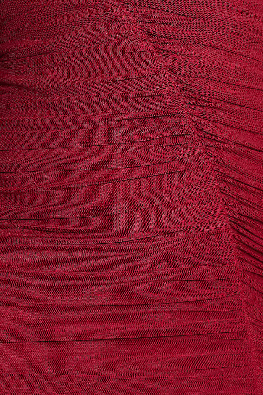 Not History Dress Maroon