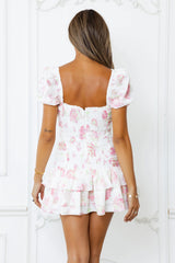 Flora��s Dream Mini Dress White