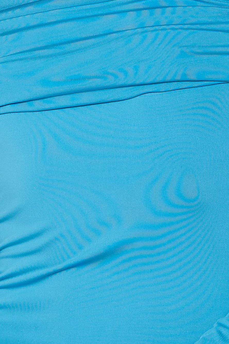 Your Destiny Midi Dress Blue