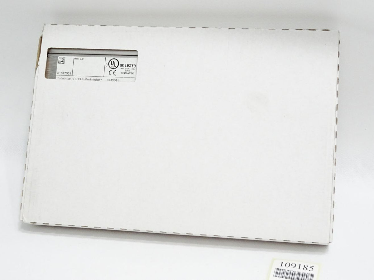 Sigmatek 12-002-081 C-DIAS Modulträger CMB081 HW:3.0 / Neu OVP - Maranos.de