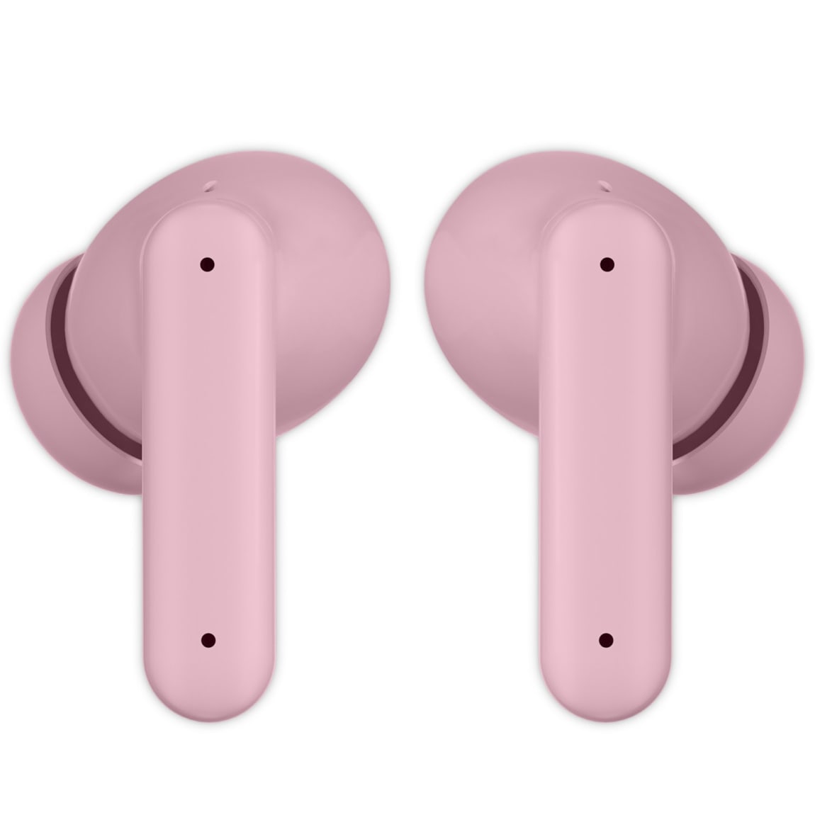 Goodmans True Wireless lED Metallic Earphones ENC Clearcalls with 4 Mics - Rose Gold - 1