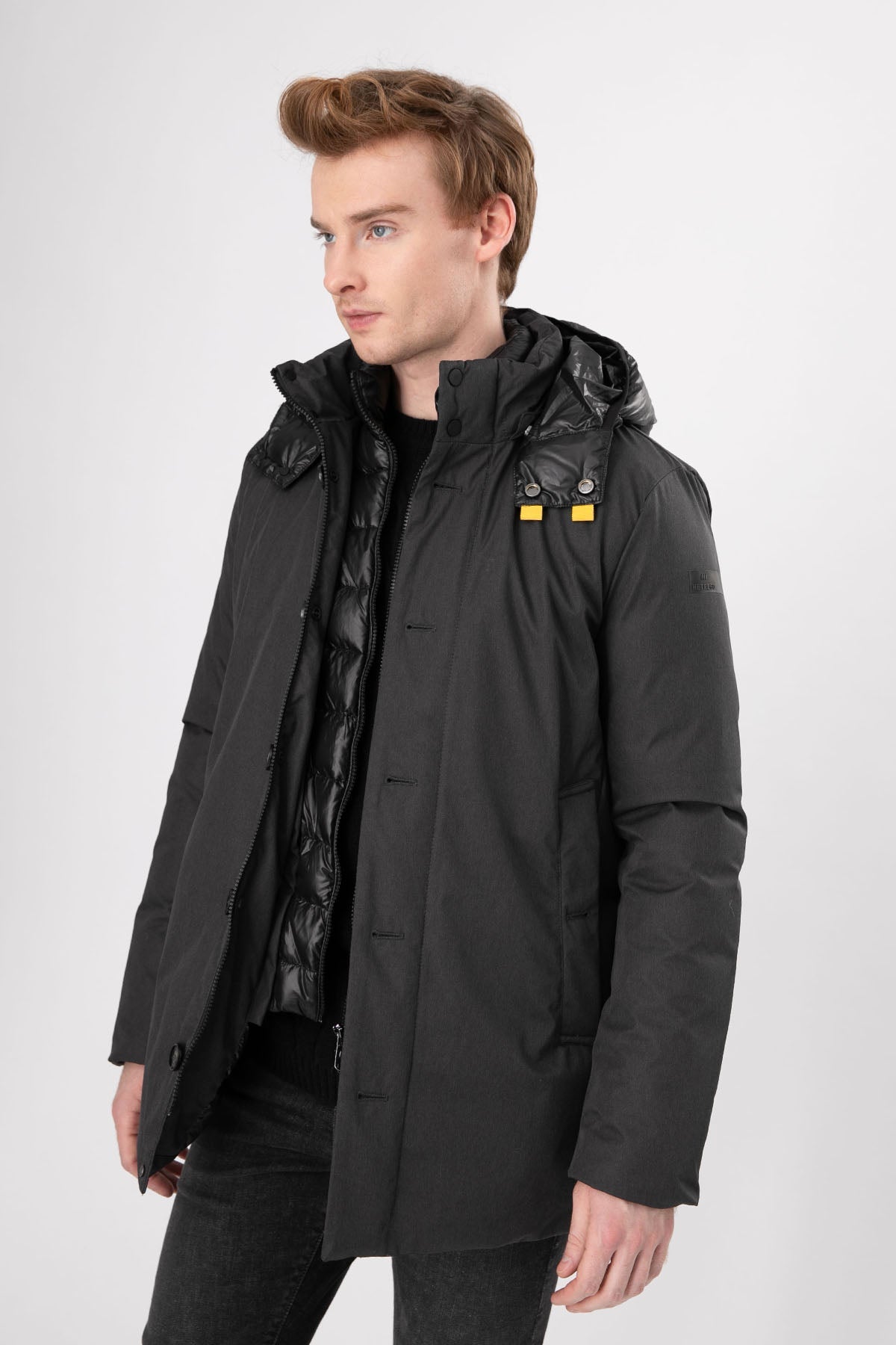 Hetrego İç Puffer Parçalı Mont-Libas Trendy Fashion Store