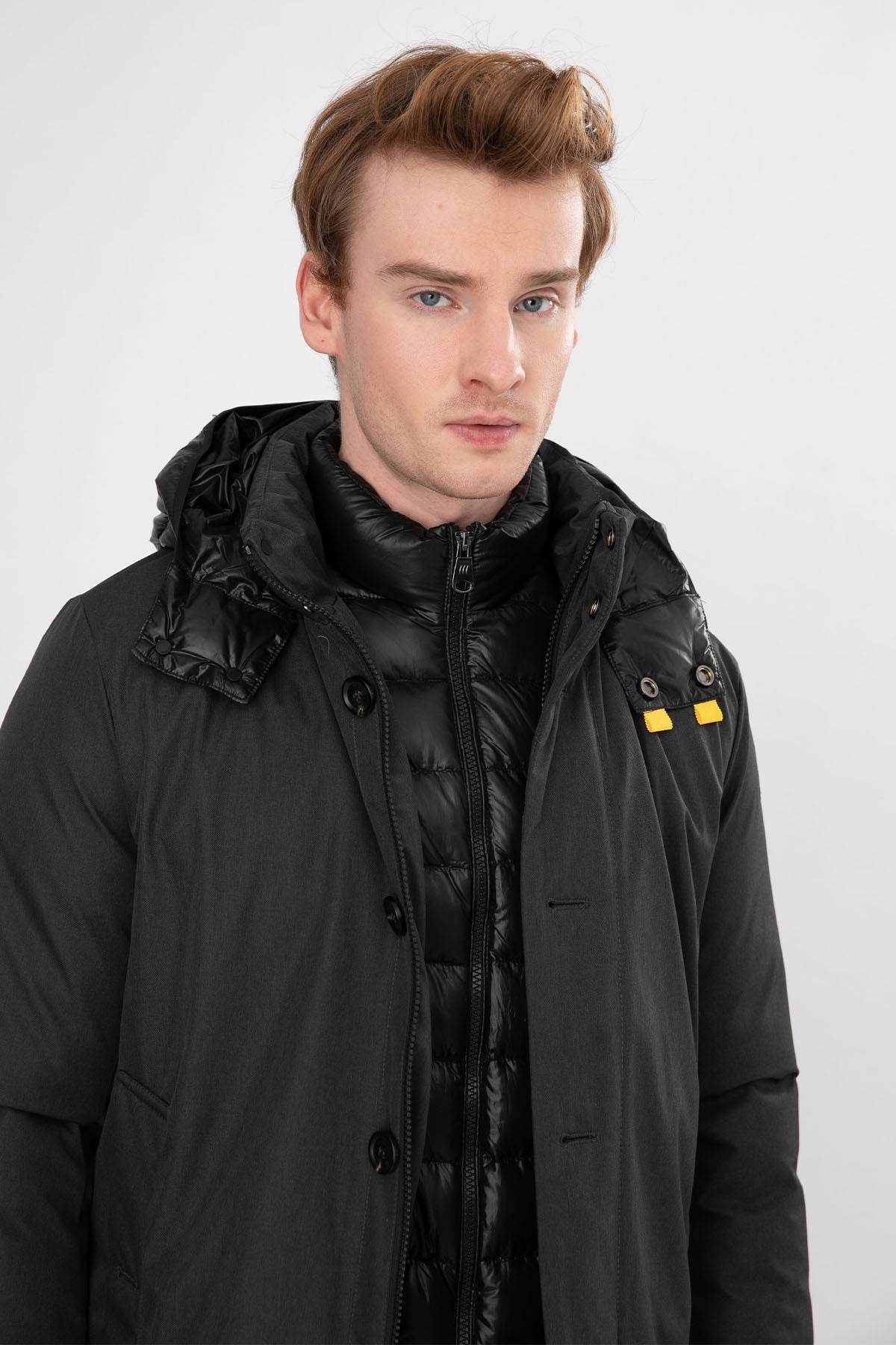 Hetrego İç Puffer Parçalı Mont-Libas Trendy Fashion Store