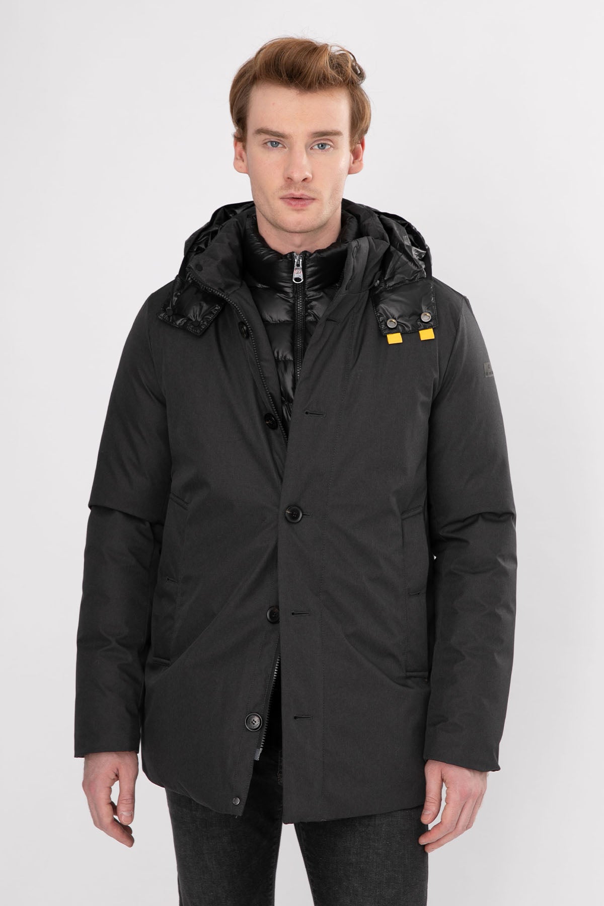 Hetrego İç Puffer Parçalı Mont-Libas Trendy Fashion Store