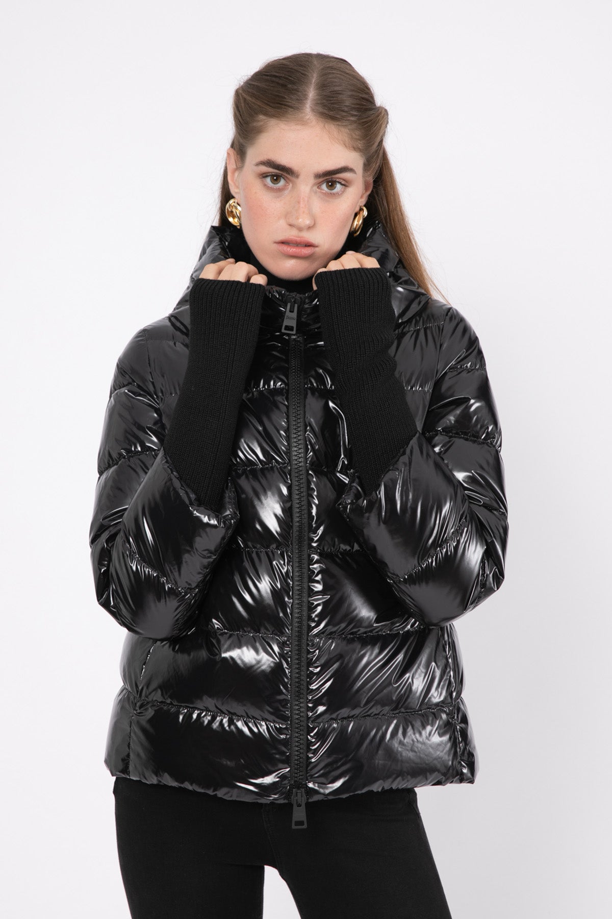Herno Parlak Puffer Mont-Libas Trendy Fashion Store