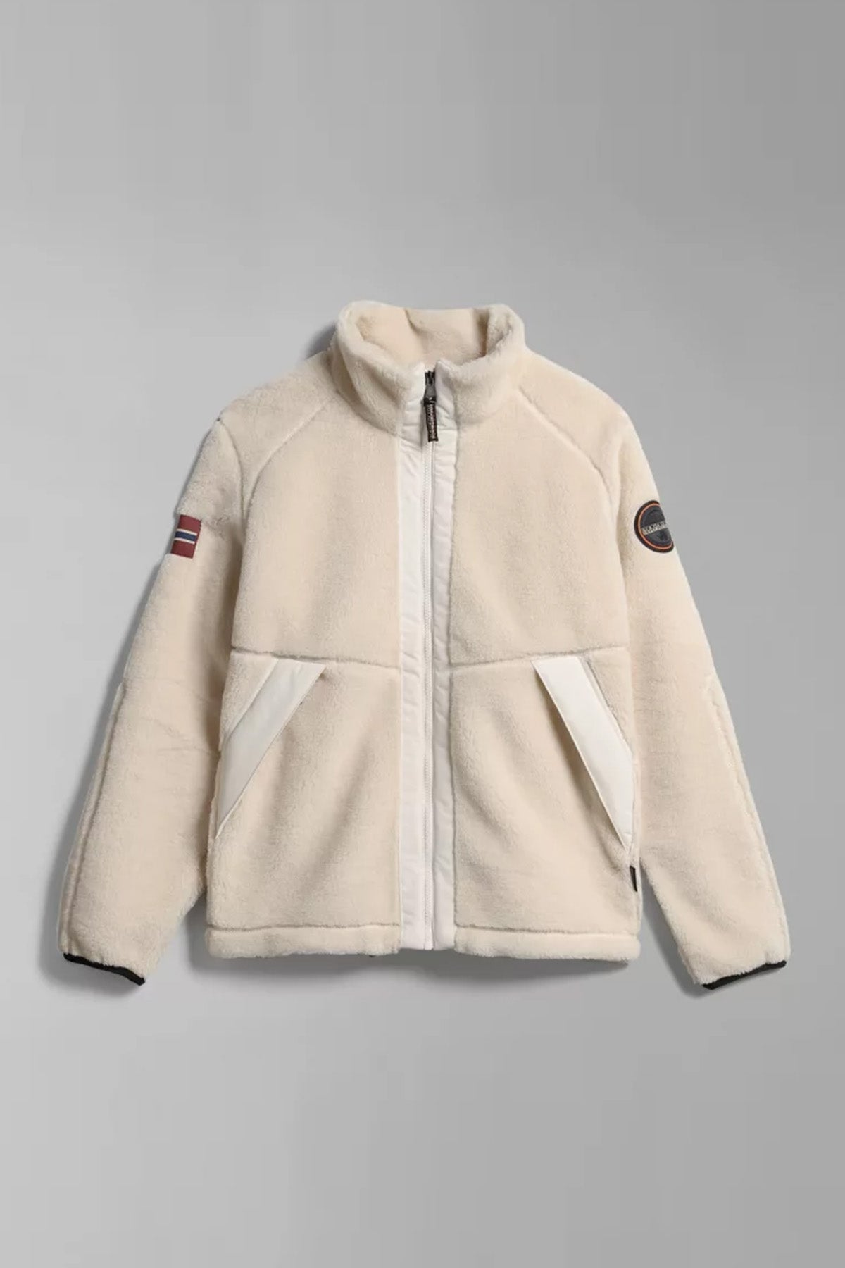 Napapijri Trollvegen Dik Yaka Polar Sweatshirt Ceket-Libas Trendy Fashion Store