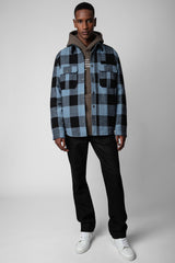 Zadig & Voltaire Kuru Kafalı Ekose Desenli Gömlek Ceket-Libas Trendy Fashion Store